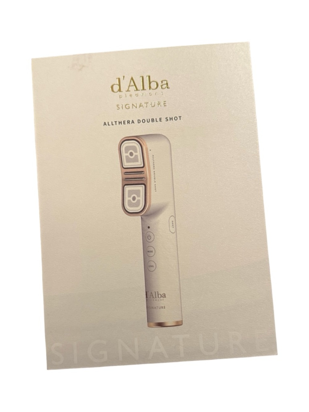 d’Alba piedmont SIGNATURE ALLTHERA DOUBLE SHOT